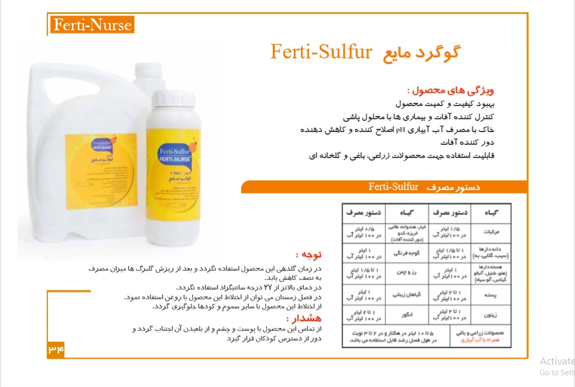 کاتالوگ محصولات 
